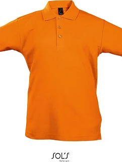 SOL'S Summer Kids II Dětské piqué polo 25.1345 orange