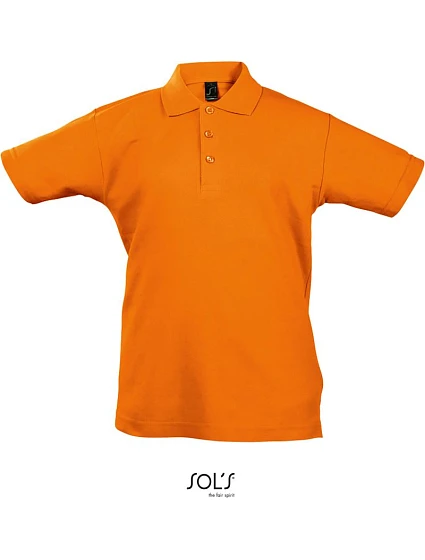 SOL'S Summer Kids II Dětské piqué polo 25.1345 orange SOL'S Summer Kids II Dětské piqué polo 25.1345 orange