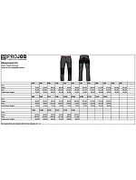 ProJob 2520 Waistpants Stretch (84-120) Pánské kontrastní strečové pracovní kalhoty 64.520S black ProJob 2520 Waistpants Stretch (84-120) Pánské kontrastní strečové pracovní kalhoty 64.520S black