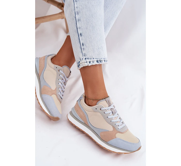 Dámské semišové tenisky McArthur MA2512W Modré