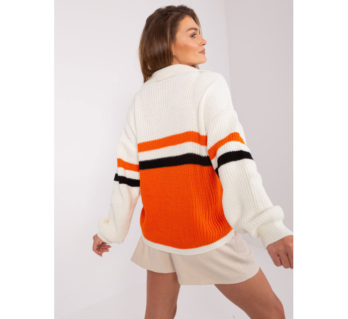 Sweter BA SW 8054.91P pomarańczowy