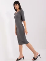 Dámské šaty EM SK HS 21 šedá model 21314341 - FPrice Dámské šaty EM SK HS 21 šedá model 21314341 - FPrice