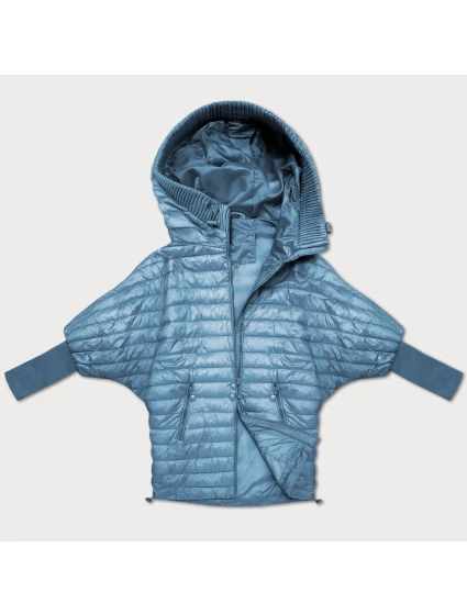 Světle modrá dámská netopýří bunda model 21308867 - MINORITY