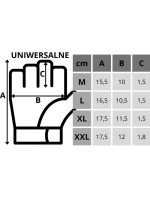 UNIVERZÁLNÍ FITNESS RUKAVICE R.L ENERO FIT