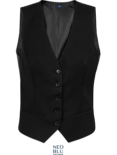 Max Women Dámská vesta model 22500446 deep black - NEOBLU