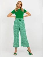 Kalhoty D73770R62237A zelená
