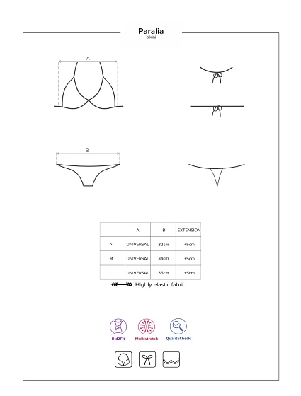 dvoudílné plavky korálová model 8507719 - Obsessive dvoudílné plavky korálová model 8507719 - Obsessive