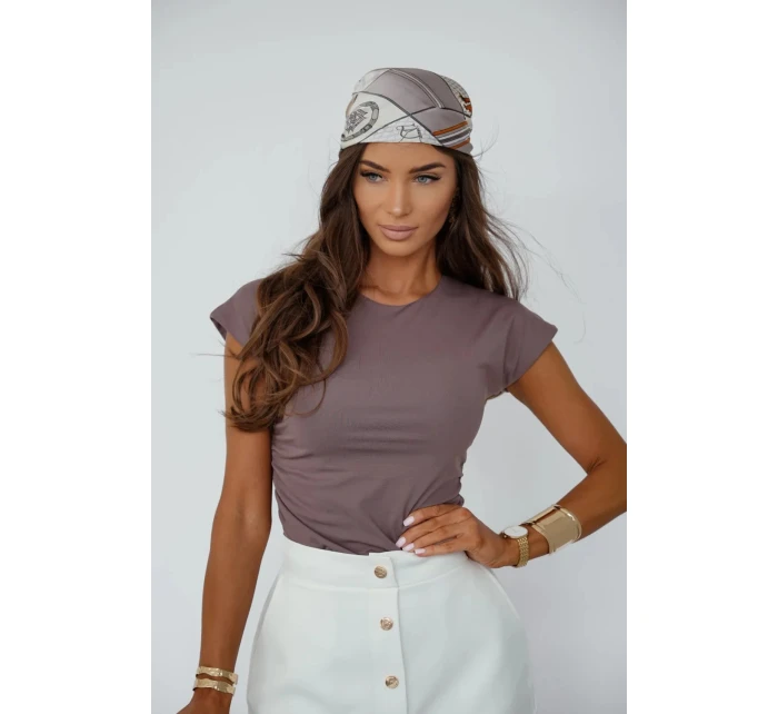 Dámská halenka model 21470039 Mocca hnědá - LaBalancia