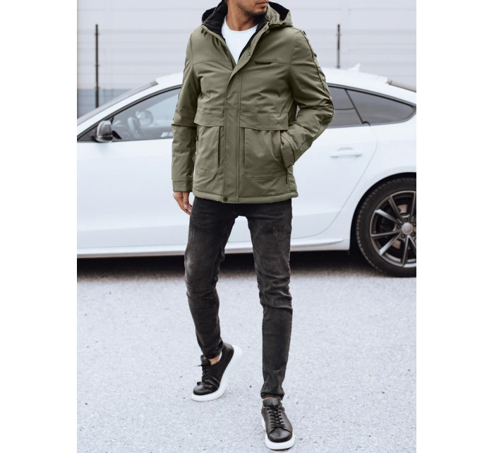 Pánská zimní bunda s odnímatelnou kapucí FashionStreet TX4905