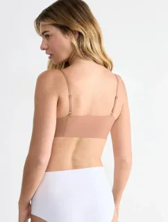 Dámská podprsenka braletka ZERO Microfibre 2.0 Bralette  BROWN sv. hnědá  model 19069977 - Sloggi