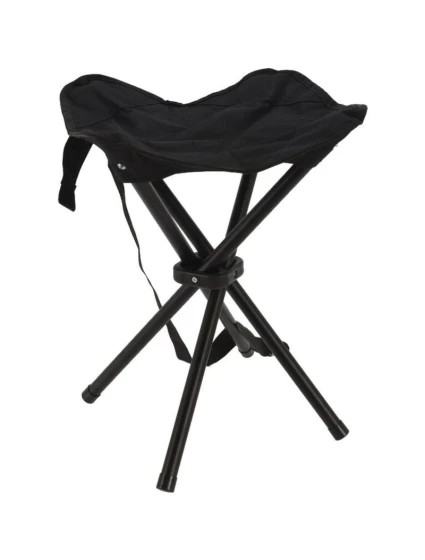 RYBÁŘSKÁ ŽIDLE TURISTICKÁ SKLÁDACÍ STOLIČKA REDCLIFFS 33X33X40CM ČERNÁ