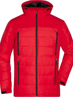 Daiber JN 1050 Pánská outdoorová hybridní bunda 02.1050 red