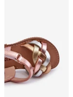 Dětské sandálky s suchým zipem a pásky v model 21663806 - Boto Dětské sandálky s suchým zipem a pásky v model 21663806 - Boto