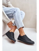 Zateplené dámské tenisky Big Star model 21676064 černé - Big Star Shoes Zateplené dámské tenisky Big Star model 21676064 černé - Big Star Shoes