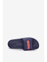 Dámské pantofle Big Star model 21676358 tmavě modré - Big Star Shoes Dámské pantofle Big Star model 21676358 tmavě modré - Big Star Shoes