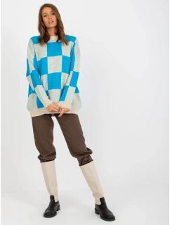 Sweter EM SW  niebieski model 21127116 - FPrice