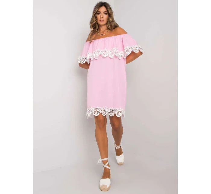 Šaty LK SK 506992.11 růžový