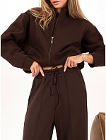 Bluza RV BL model 22401125 ciemny brązowy - FPrice Bluza RV BL model 22401125 ciemny brązowy - FPrice