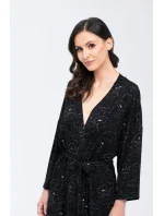 Šaty Koi Béžová a černá - Babella