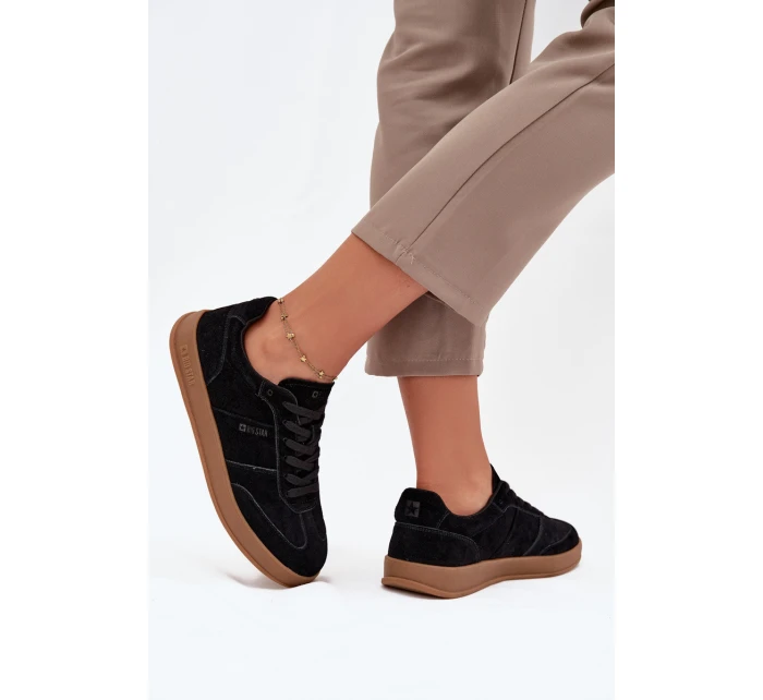 Dámské semišové tenisky Big Star HI-POLY SYSTEM – černé Dámské semišové tenisky Big Star HI-POLY SYSTEM – černé