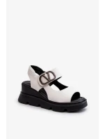 Bota na klínech  model 196659 Step in style