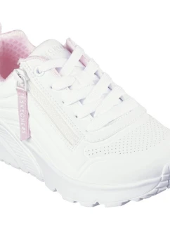 Boty Skechers Uno Lite - Easy Zip Jr 310387L WHT