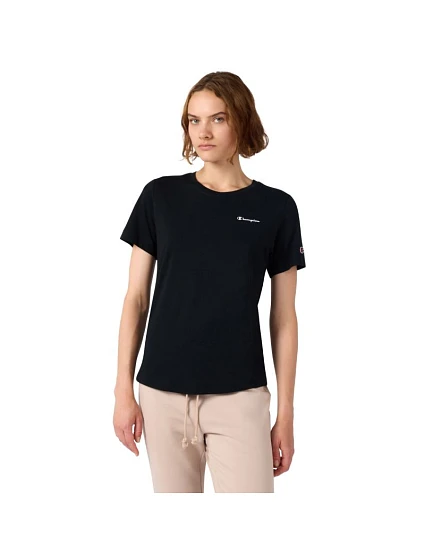 Dámské tričko s krátkým rukávem černé model 22119591 KK001 - CHAMPION