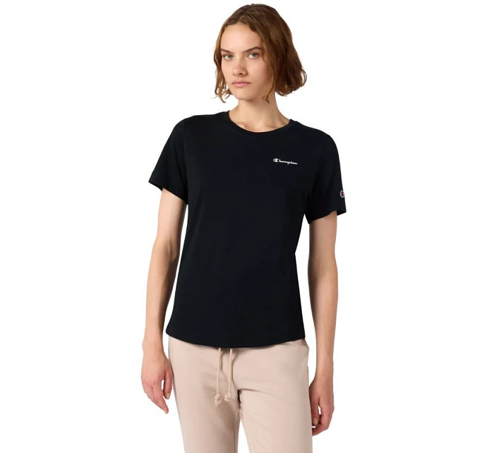Champion Dámské tričko s krátkým rukávem černé 118408 KK001