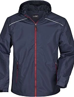 Daiber JN 1118 Pánská bunda do deště 02.1118 navy/red