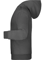JN Dětská mikina s kapucí 02. graphite model 22414002 - Daiber JN Dětská mikina s kapucí 02. graphite model 22414002 - Daiber