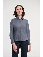 Russell Athletic 924F Popelínová halenka s dlouhým rukávem 11.924F corporate blue Russell Athletic 924F Popelínová halenka s dlouhým rukávem 11.924F corporate blue