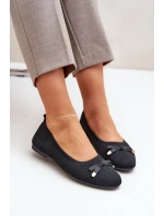 Síťované Baletky S Mašlí Černé model 21683025 - Boto