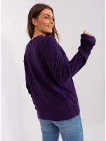 Jumper AT SW 2326.37X tmavě fialový
