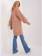 Sweter AT SW model 18900672 ciemny różowy - FPrice