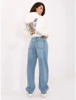 Spodnie model 21378635 jasny niebieski - FPrice