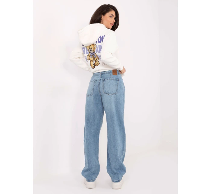 Spodnie model 21378635 jasny niebieski - FPrice