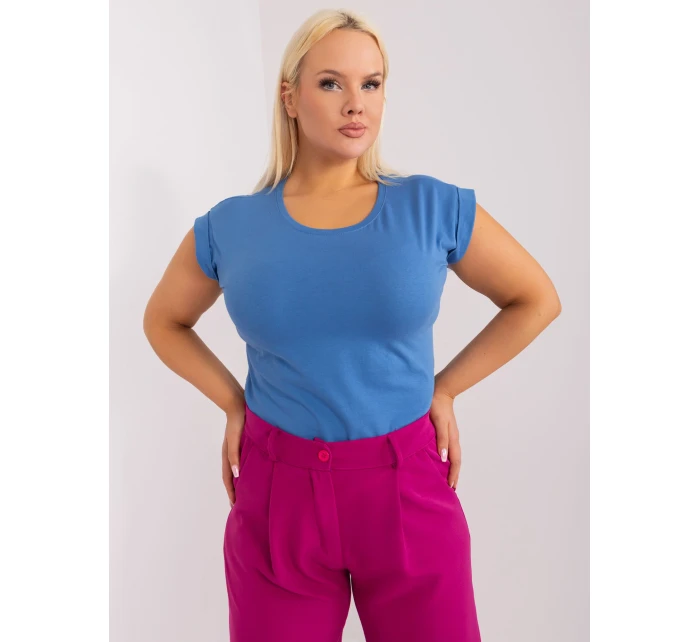 T shirt RV TS model 19465480 ciemny niebieski - FPrice T shirt RV TS model 19465480 ciemny niebieski - FPrice