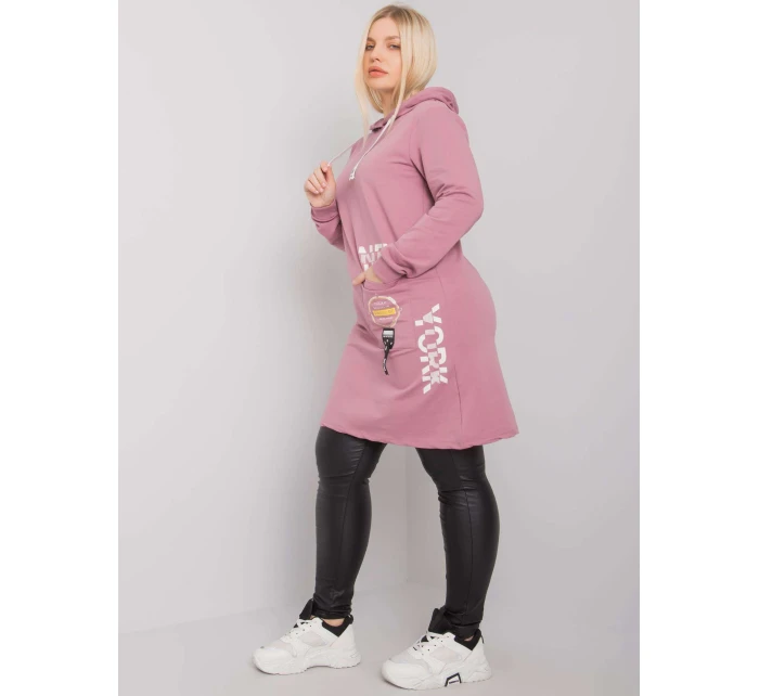 Tunika RV TU 7221.80P tmavě růžová