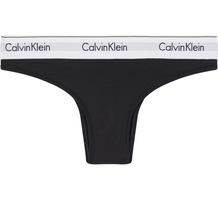 Dámské brazilky Brazilian Briefs Modern Cotton 000QF5981EUB1 černá - Calvin Klein