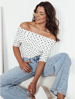 Dámská blůza BLISSE RY2511 smetanovo-černá - FashionStreet