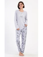 Dámské pyžamo dlouhé Polar model 20656603 - Vienetta Dámské pyžamo dlouhé Polar model 20656603 - Vienetta