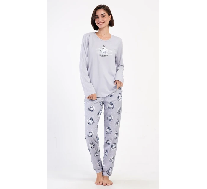 Dámské pyžamo dlouhé Polar model 20656603 - Vienetta Dámské pyžamo dlouhé Polar model 20656603 - Vienetta