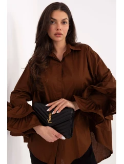 Košile s dlouhým rukávem  model 222314 Italy Moda