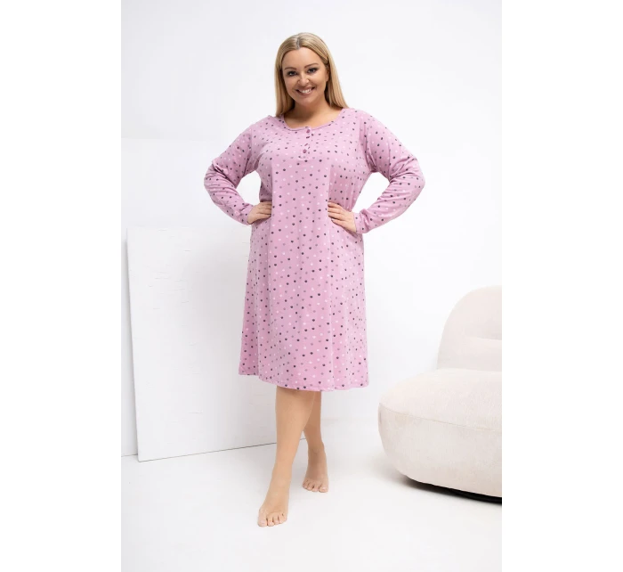 Noční košile Plus Size model 223303 Forever Pink Noční košile Plus Size model 223303 Forever Pink