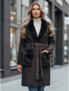 Dámský kožich hnědý FashionStreet TY5229z