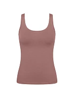 Dámské tílko GO Daily Cotton Tank top - BROWN - hnědé 1141 - SLOGGI