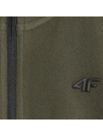 Chlapecký fleece 4F M413 khaki 4FJWAW25TFLEM413 43S Chlapecký fleece 4F M413 khaki 4FJWAW25TFLEM413 43S