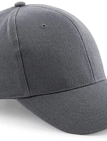 Beechfield B 65 6 panelová kšiltovka "Pro Style" 53.0065 graphite grey