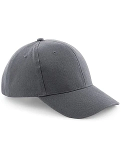 Beechfield B 65 6 panelová kšiltovka "Pro Style" 53.0065 graphite grey