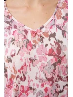 Vamp - Květinová noční košilka s dlouhým rukávem 21825 - Vamp Vamp - Květinová noční košilka s dlouhým rukávem 21825 - Vamp